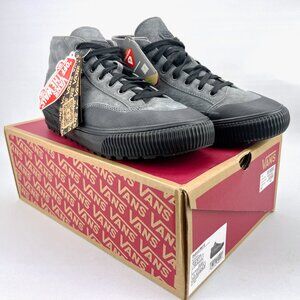 DEADSTOCK - Vans Suede Destruct Mid MTE-1 Sneakers PEWTER/BLACK - US 10 - NEW